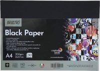 Brustro Black paper Sheet