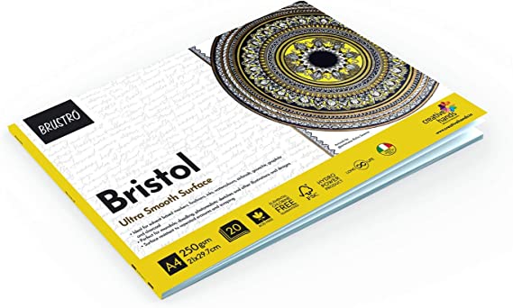 Brustro Bristol Smooth glued paper Sheet