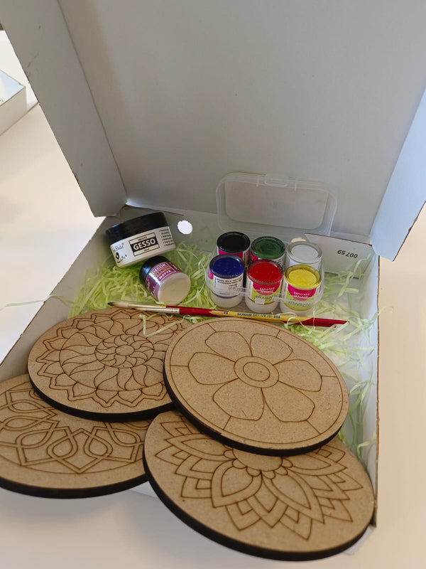 Coaster painting kit