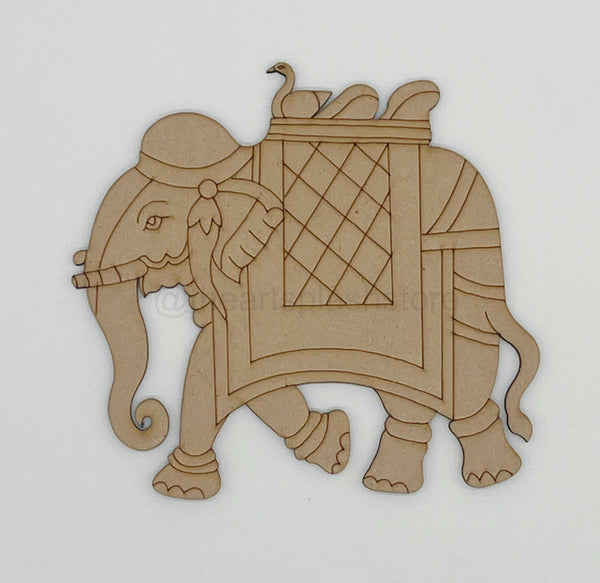 Elephant cut out for Jharokha boards/ wall plate