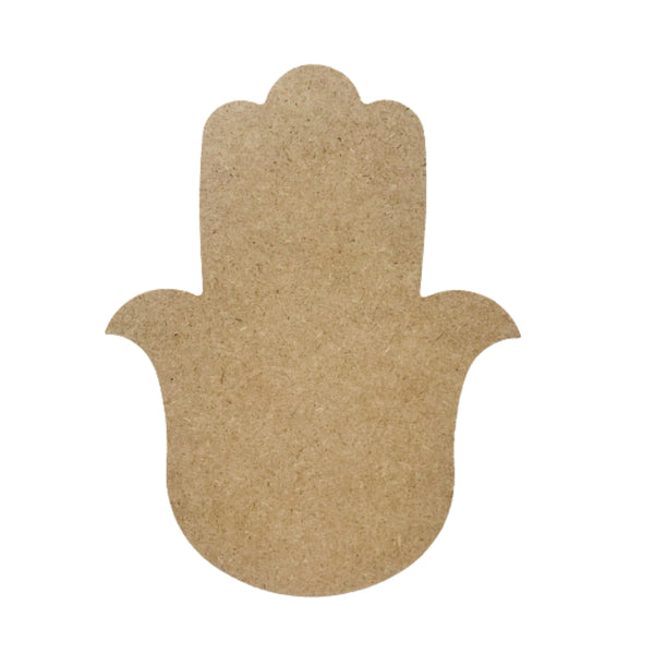 Hamsa Hand plain mdf board 8"/ 10"