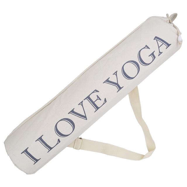 Cotton Drawstring Yoga Mat Bag