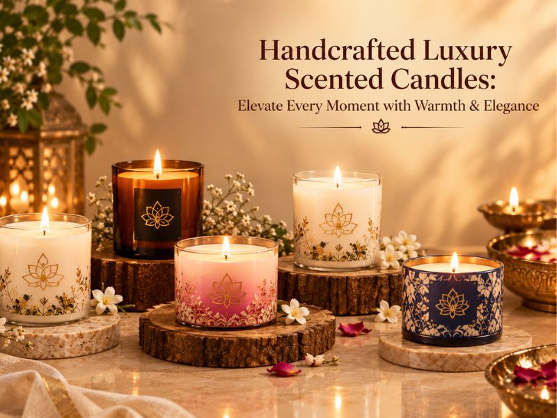 Handcrafted Luxury Scented Candles: Elevate Every Moment with Warmth & Elegance