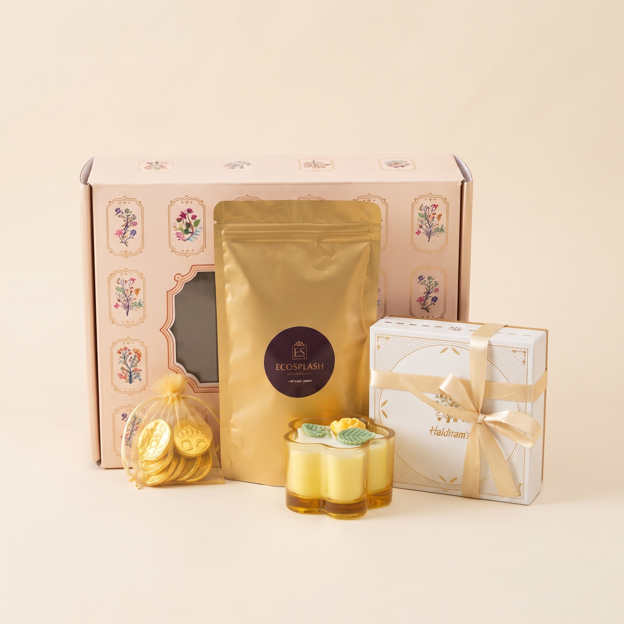 Golden Bloom Diwali Hamper – Premium Festive Gift Box