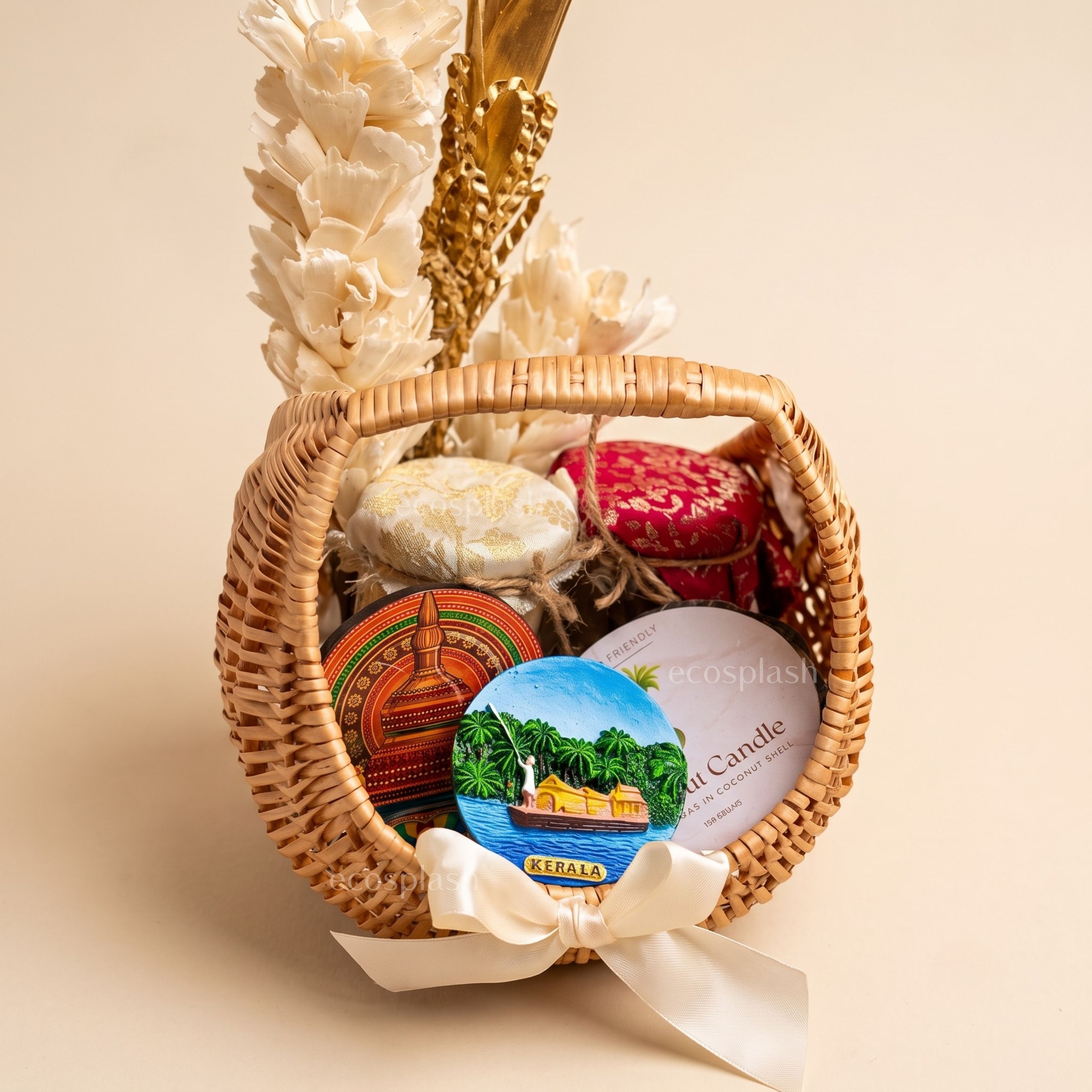 Onam Cultural Keepsakes Basket